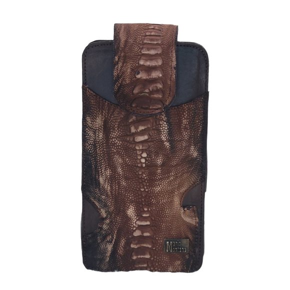 Handmade Other - New. Western Cellphone Case. Genuine Ostrich Foot and Cow Leather. Handmade
